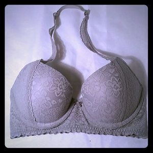 Aerie Push-up Halter Bra 32D